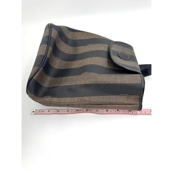 Fendi Striped Pequin Sling Bag Backpack - Picture 8 of 8